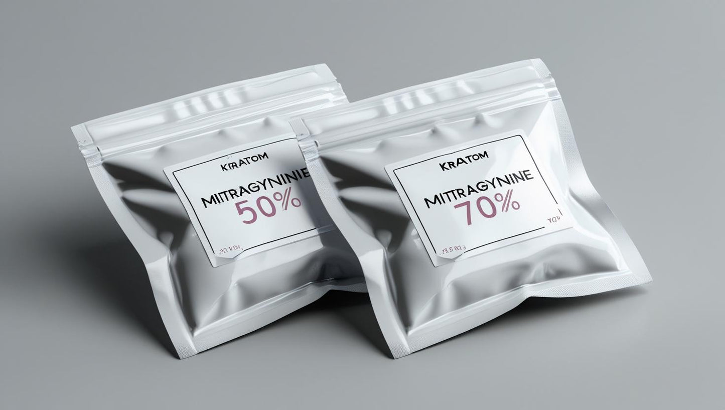 Kratom Extraction Powder  Mitragynine 50% & 70%